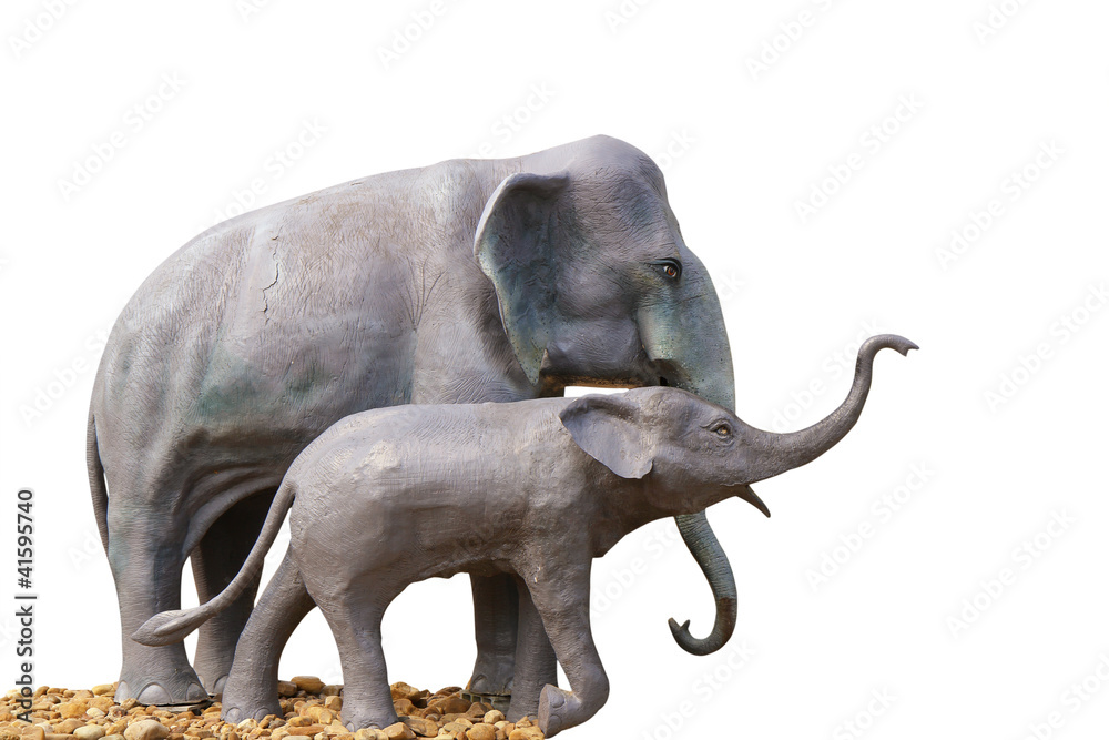 Obraz premium Elephant Statue.