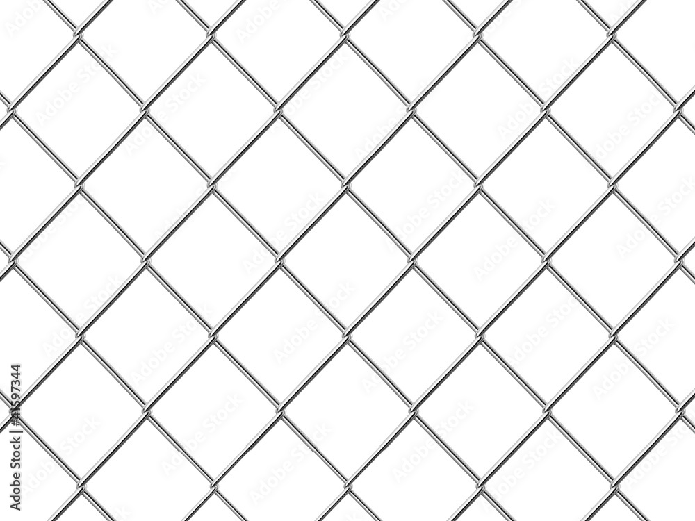 chicken wire isolated on a white background chicken wire isolated on a white background
