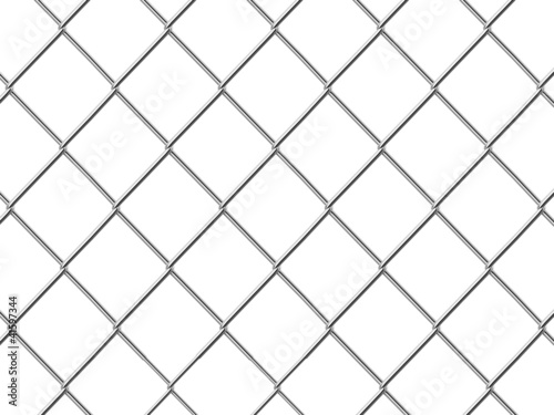 chicken wire isolated on a white background