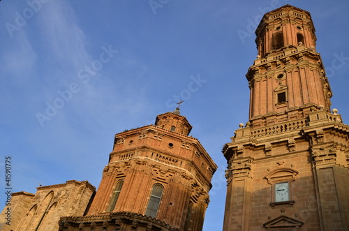 New tower and St. Ann chapel at Tudela´s cathedral photo