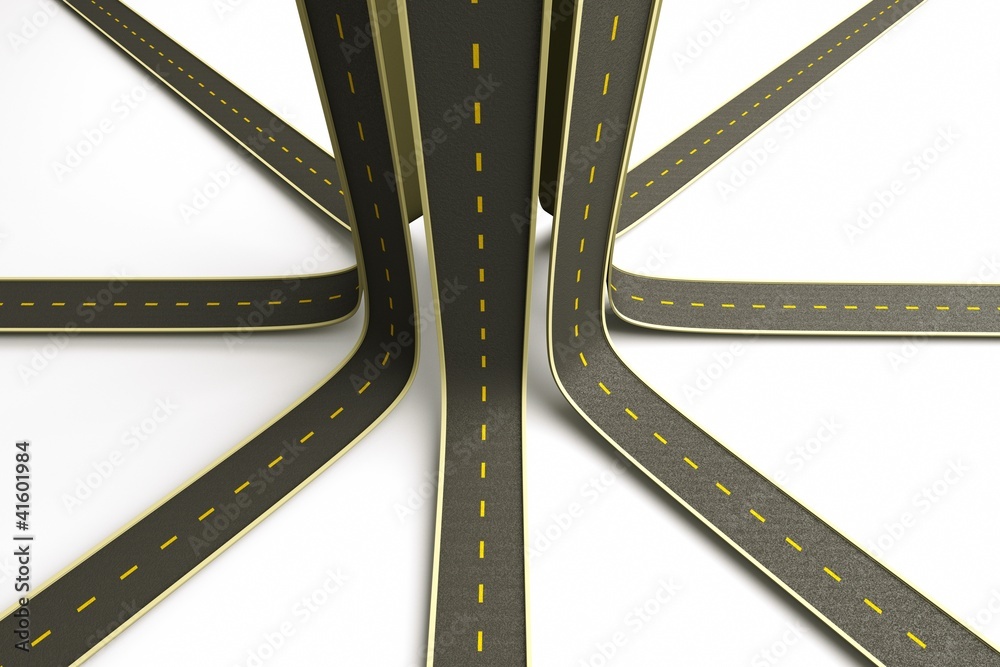 Naklejka premium road