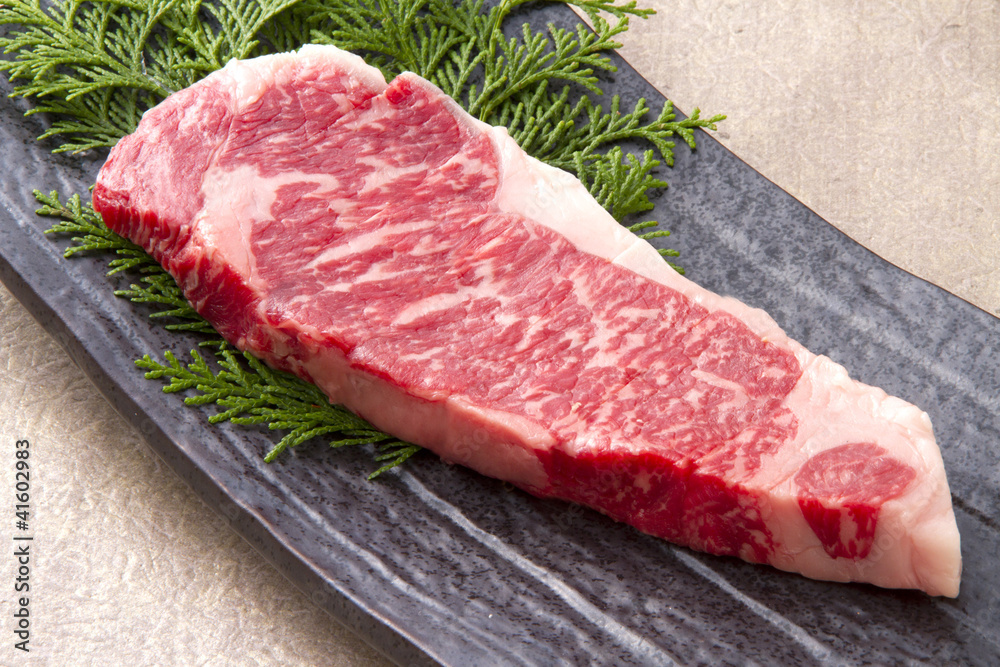 Fototapeta premium ステーキ肉