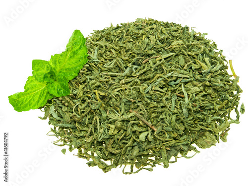 Tea & mint.