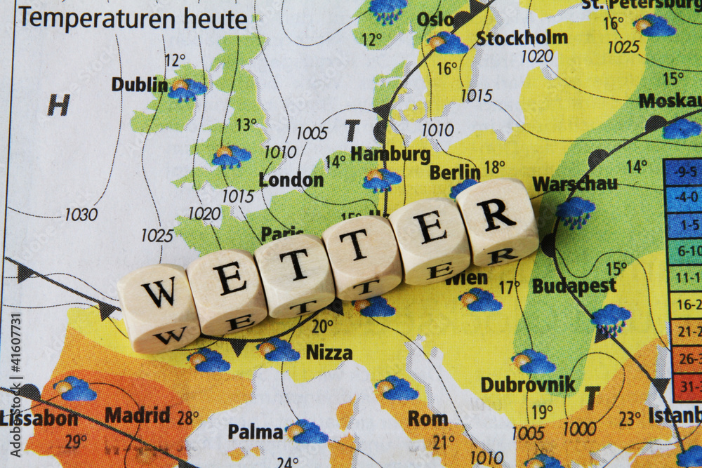 Wetterbericht StockFoto Adobe Stock