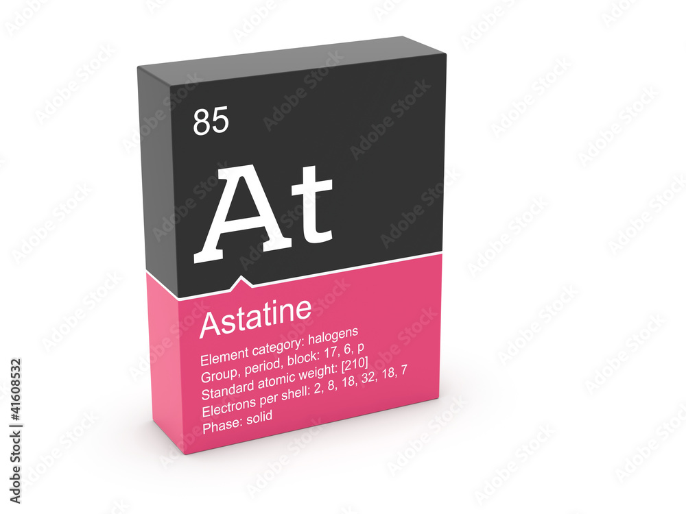 Astatine from Mendeleev's periodic table Astatine from Mendeleev's periodic table