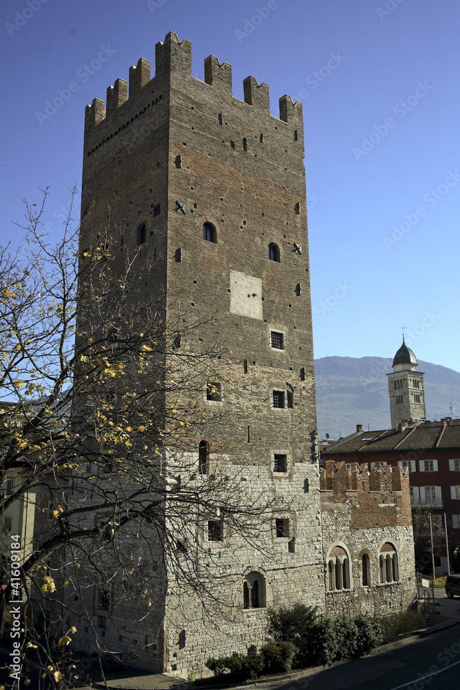 Trento, centro storico,Trentino, Italia