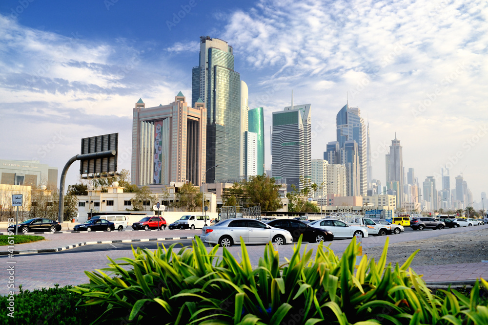 Fototapeta premium Dubai. World Trade center