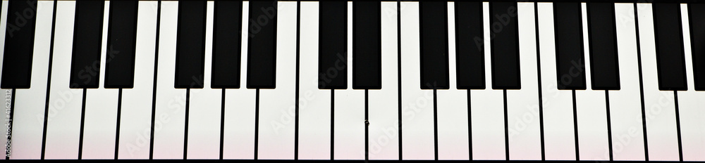 Naklejka premium piano keys