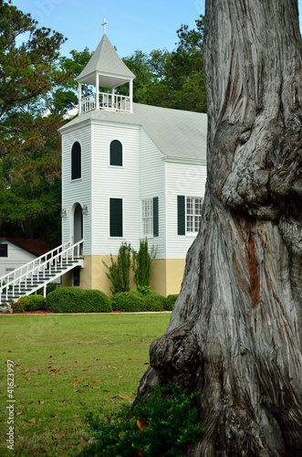 Historic Presbyterian Church in Saint Marys Georgia photo