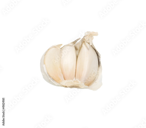 Garlic isolated on white © schankz