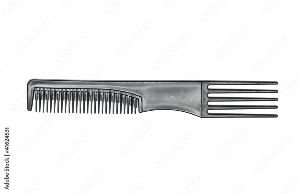 comb isolated on white close up look comb isolated on white close up look