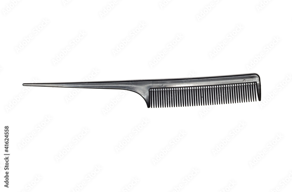 comb isolated on white close up look comb isolated on white close up look