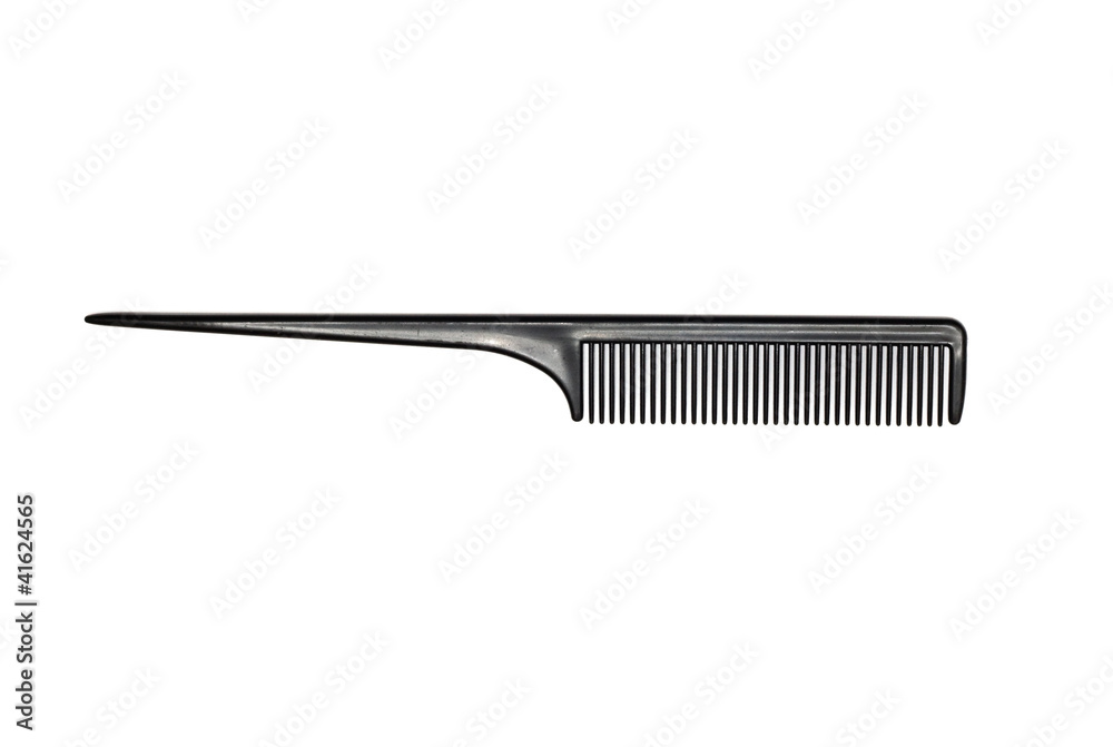 comb isolated on white close up look comb isolated on white close up look