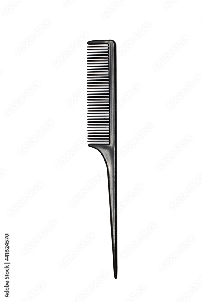 comb isolated on white close up look