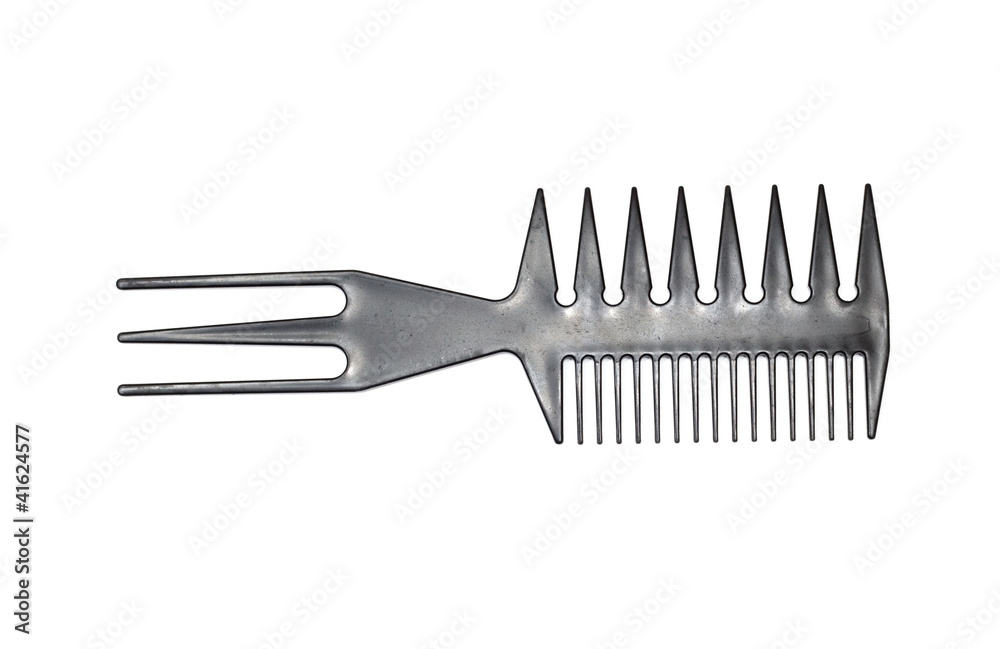 comb isolated on white close up look comb isolated on white close up look
