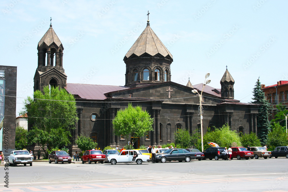 Obraz premium Black church