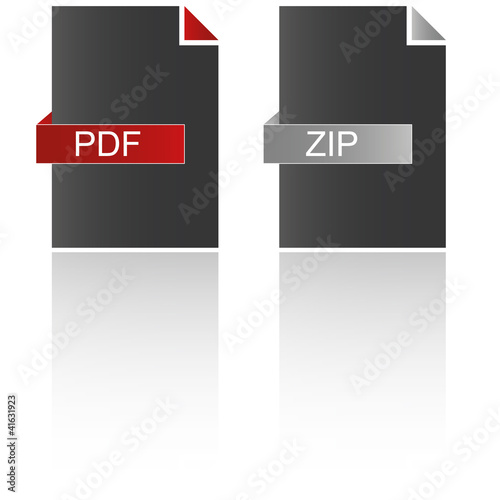 PDF und ZIP Icon