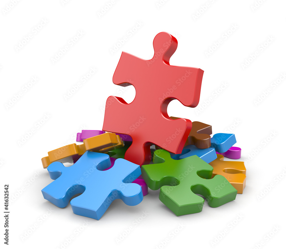 Obraz premium Jigsaw puzzles