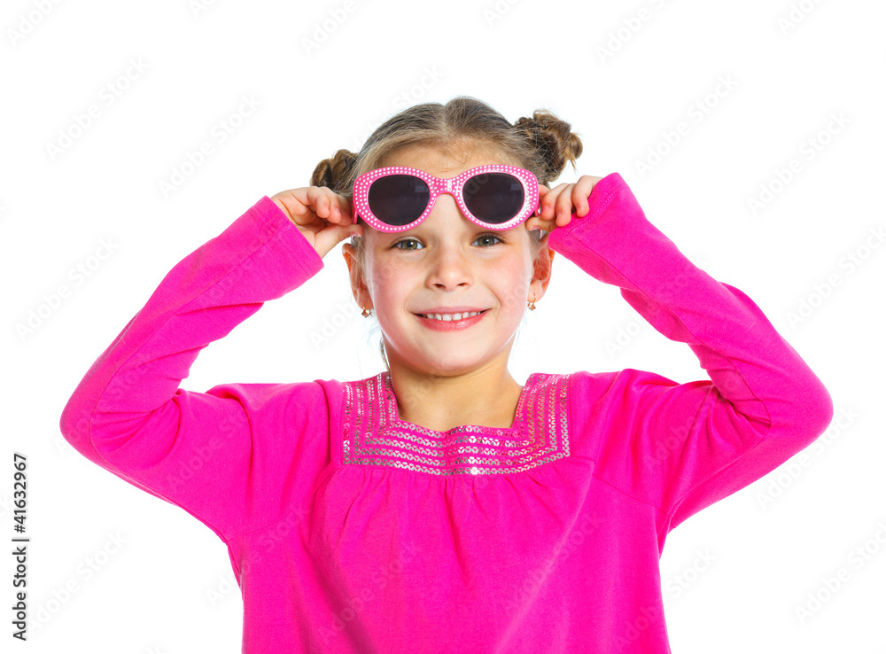 Little fashionable girl Little fashionable girl