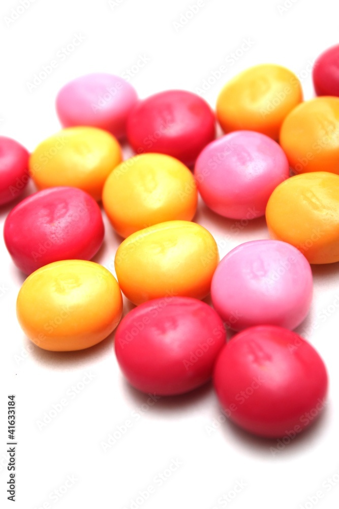 colourful isolated candy drops colourful isolated candy drops
