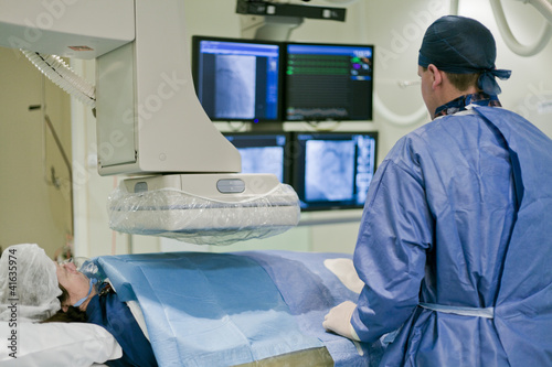 Cathlab in modern hospital photo