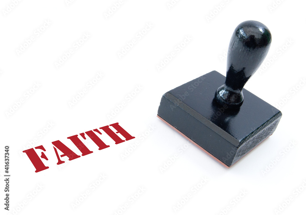 Stamp of faith Stamp of faith