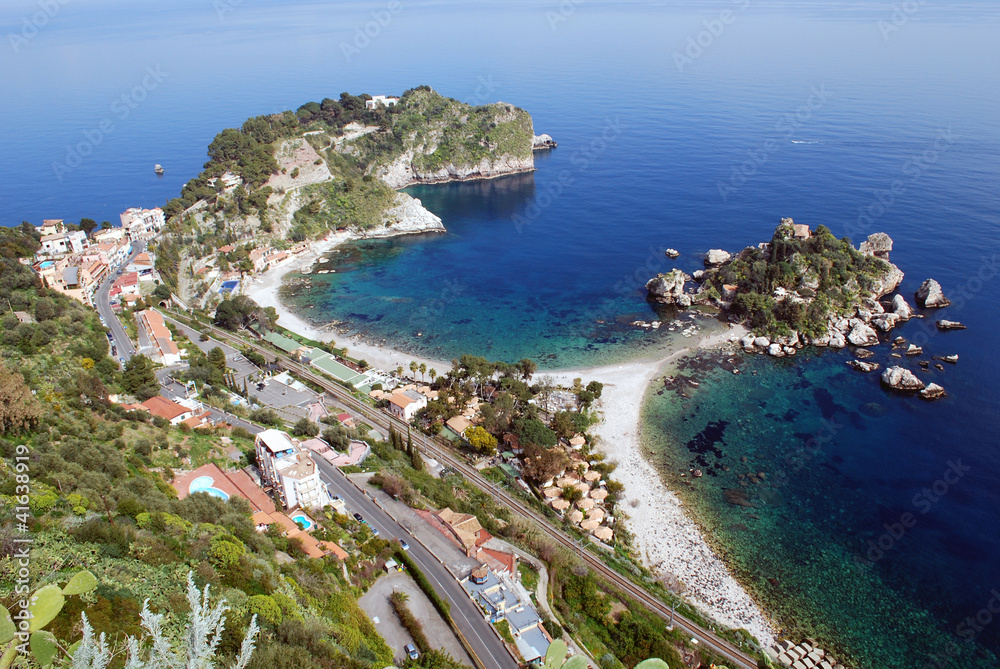 Sizilien - Taormina - Isola Bella und Mazzaro Beach