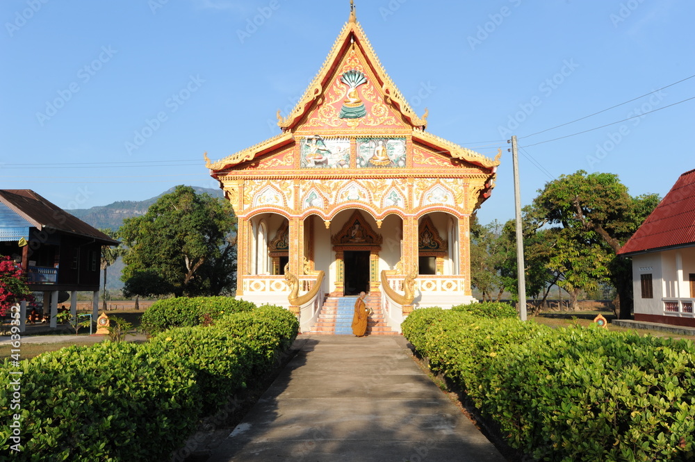 Tempio buddista di Champasak in Laos