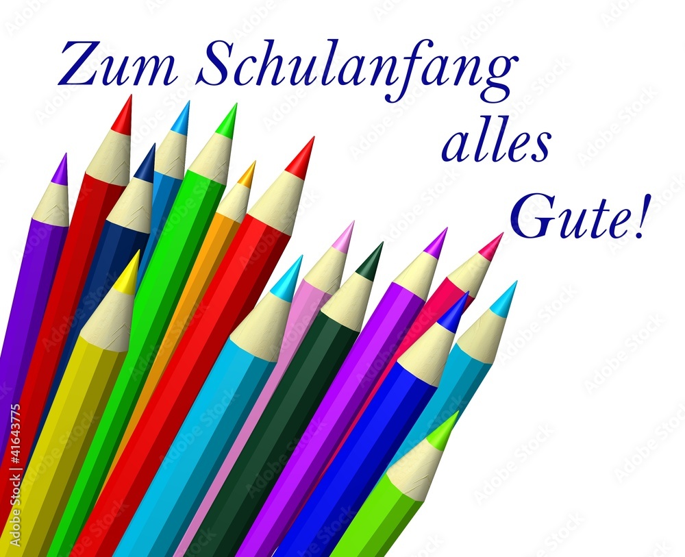 Riesen Malposter Schulanfang - 274x137cm Willkommens Banner Für Klassenzimmer & Kinderzimmer