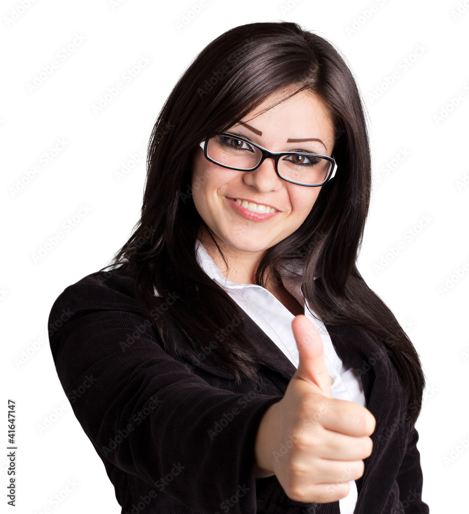 Happy businesswoman Happy businesswoman