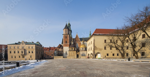 Krakow Cathedral St Stanislaw Poland Wawel Hill.