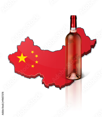 importation , production de vin rosé