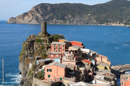 village of Cinque Terre  unesco world heritage  Italy