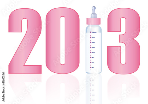 Faire-part de naissance fille