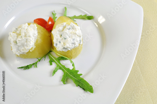 Stuffed potato appetizer, Slovak cuisine