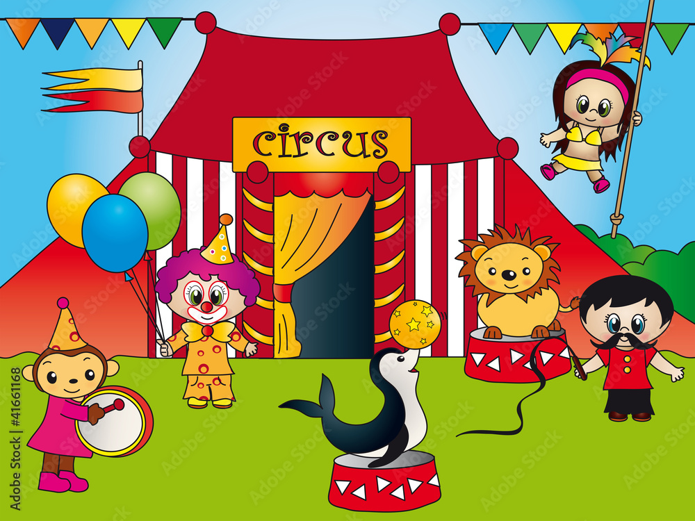 Obraz premium circus