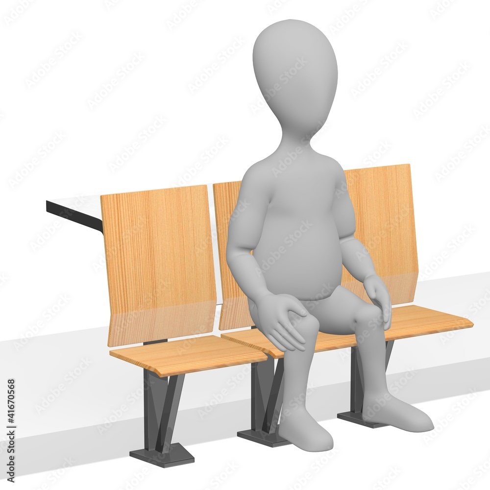 3d render of cartoon character sitting 3d render of cartoon character sitting