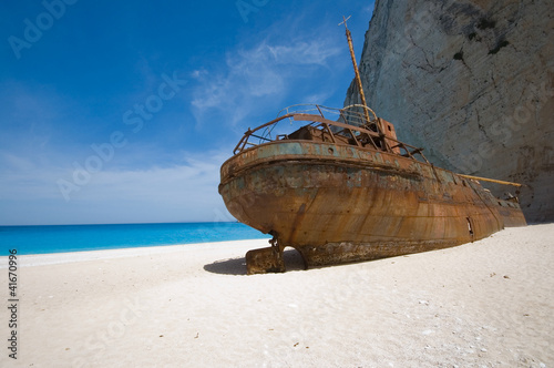 Smuggler's shipwreck