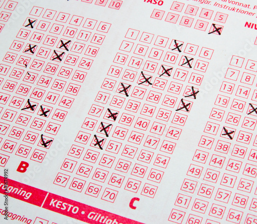 lottery ticket photo