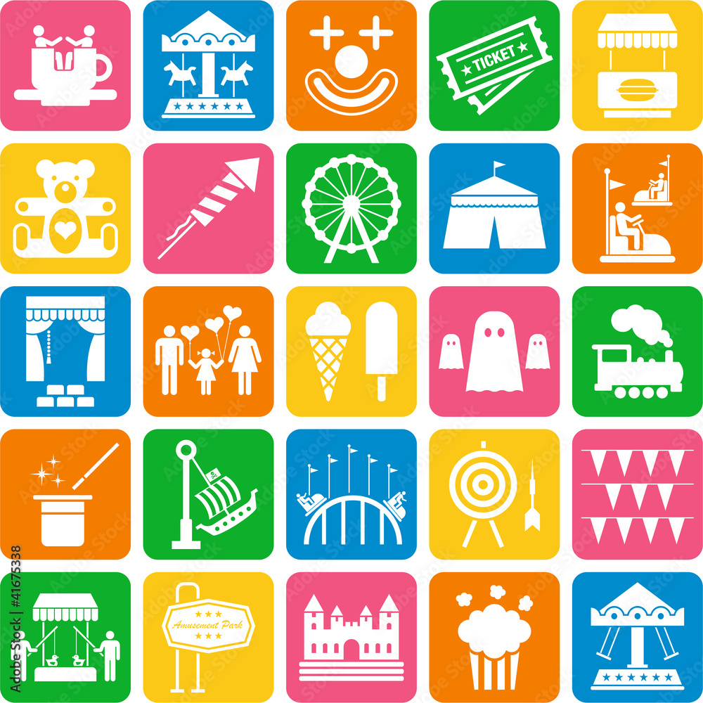 Amusement Park icons