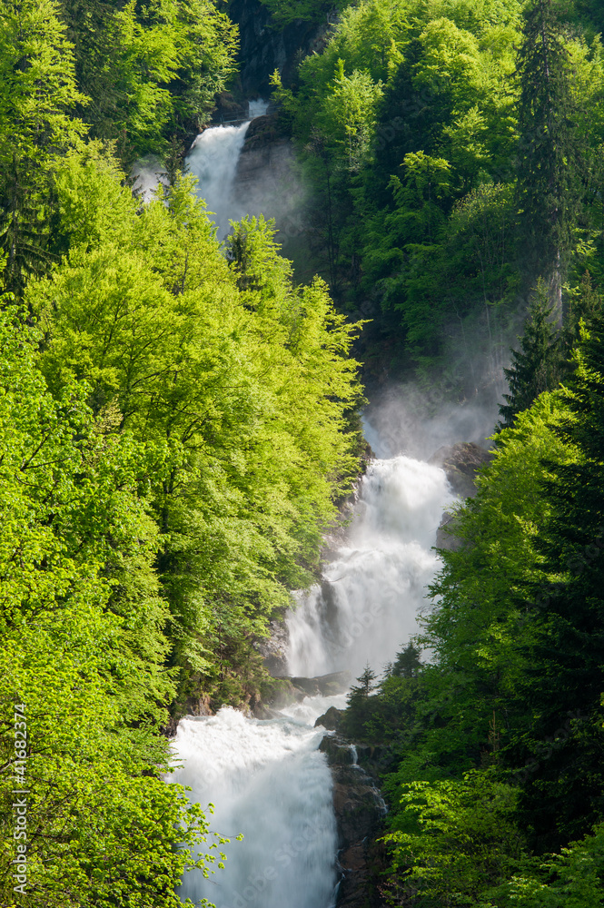 Giessbach waterfalls