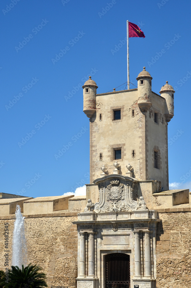 Fortificación de Puertas de Tierra,Cádiz, España