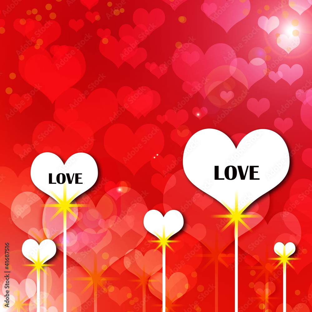Red Heart background Red Heart background