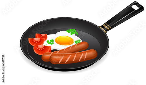Breakfast on pan