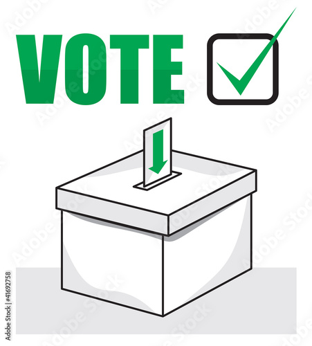 election box - ballot box
