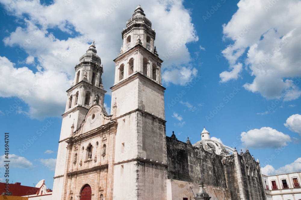 Cathedral of Campeche (Mexico)