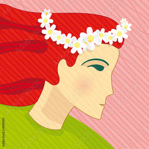 Portrait of a girl.