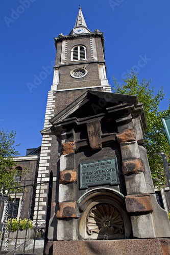 St. Botolph's Aldgate Church & Water Pump in London photo