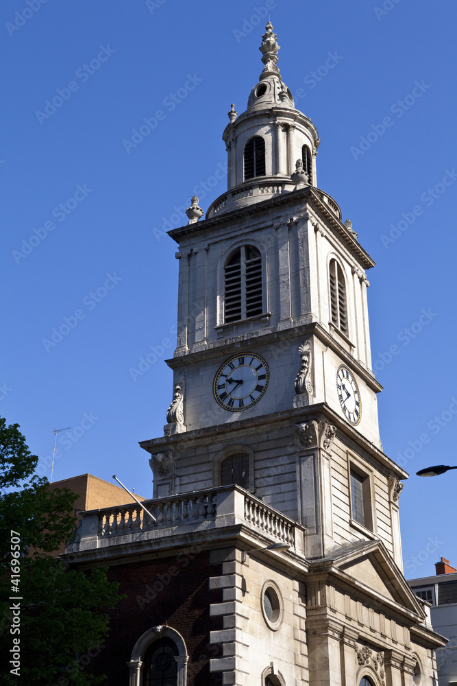 St. Botolph-without-Bishopsgate Church in London.