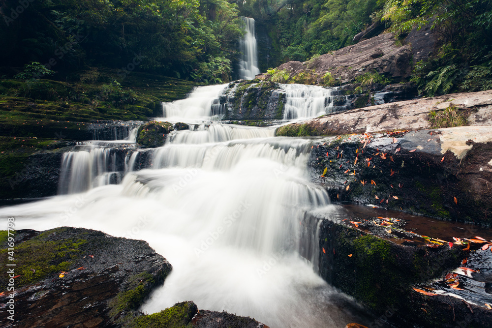 Fototapeta premium McLean Falls in The Catlins region of New Zealand